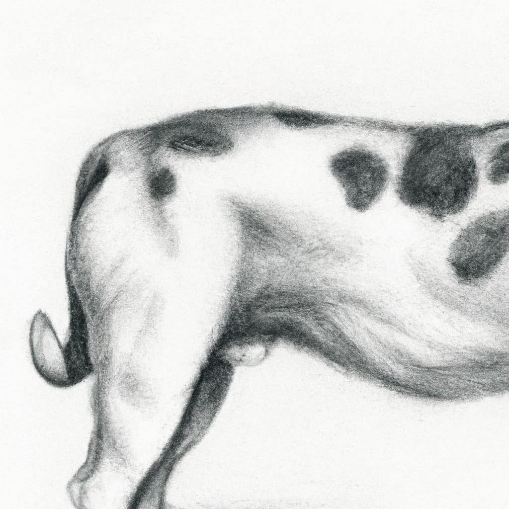 A close-up of a dog's belly with black spots near its private area.