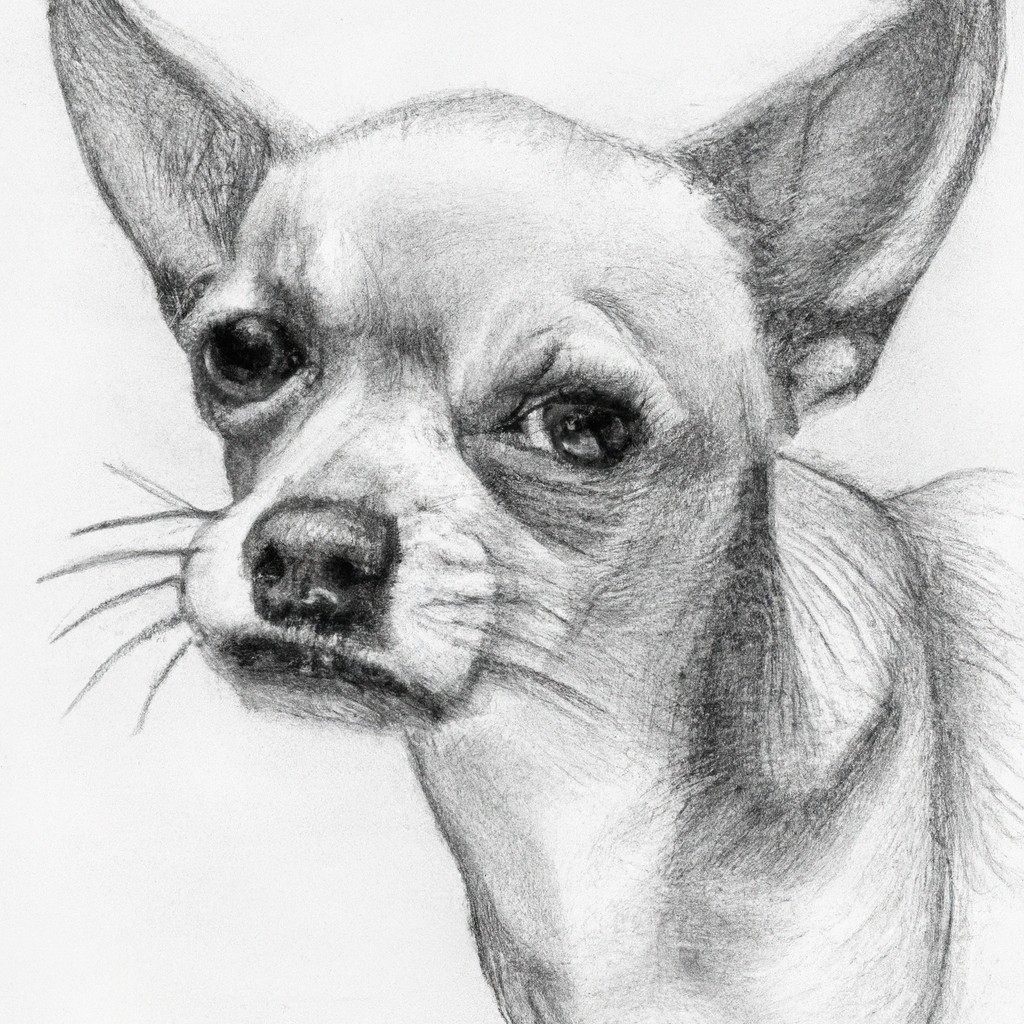 Chihuahua with a guilty expression