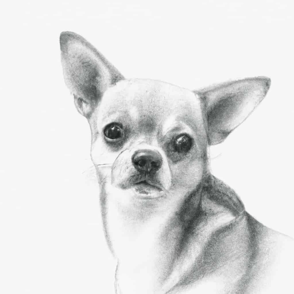 Cute Chihuahua looking puzzled