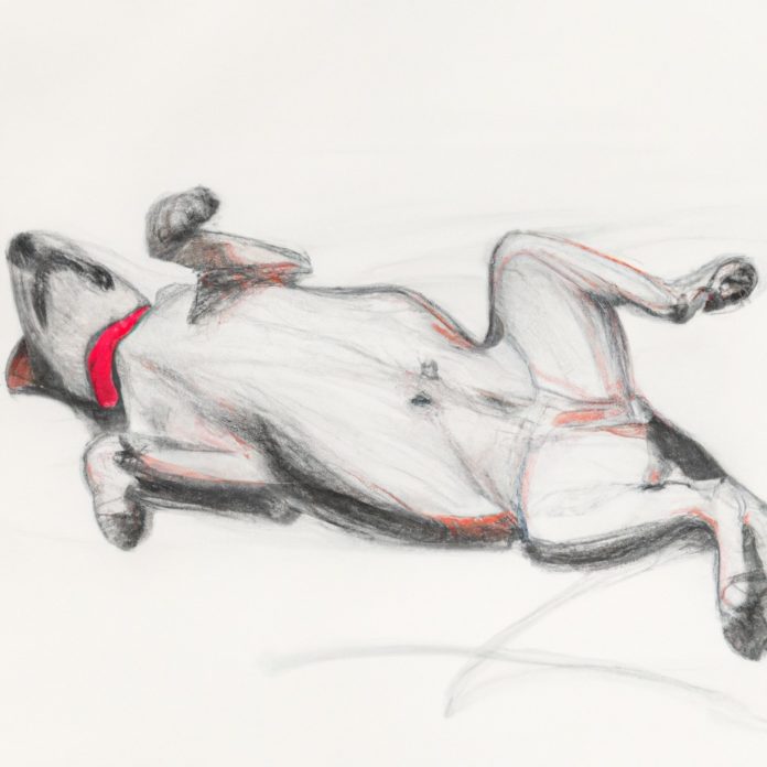 dog lying down